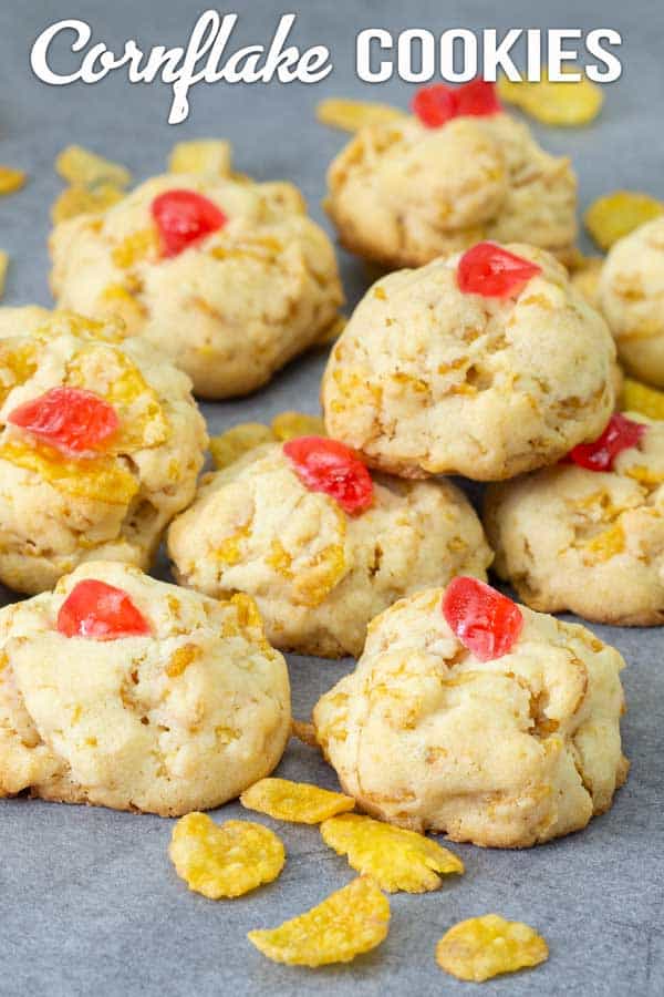 Milky Cornflake Cookies Recipe 