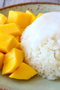 Arroz Glutinoso Con Coco Y Mango - El Mundo Eats