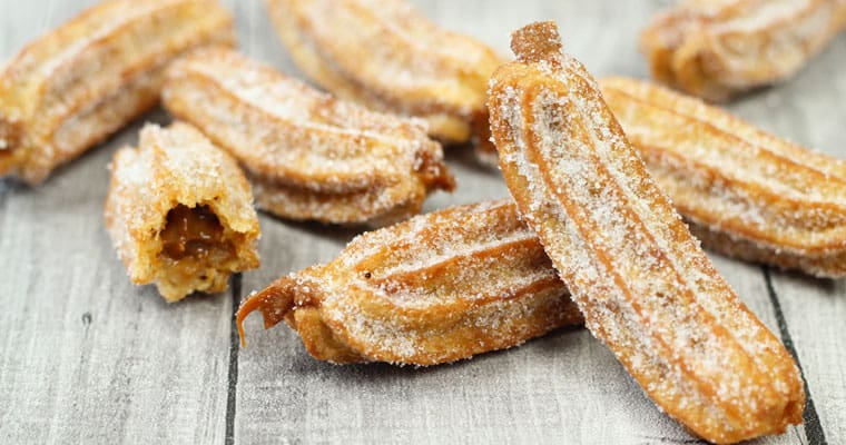 churros recipe filled mexican dulce leche con authentic spanish