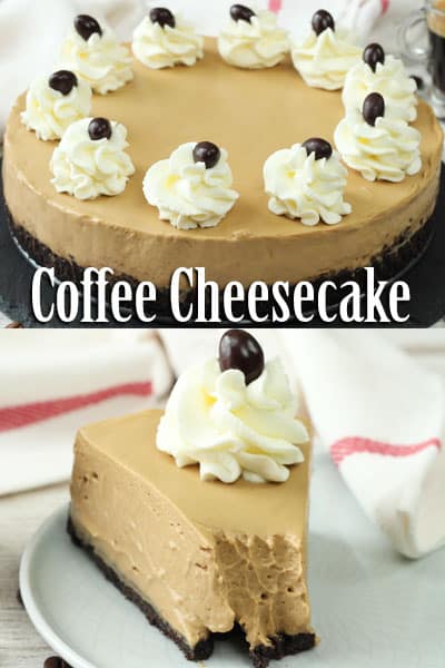 No Bake Coffee Cheesecake Recipe El Mundo Eats