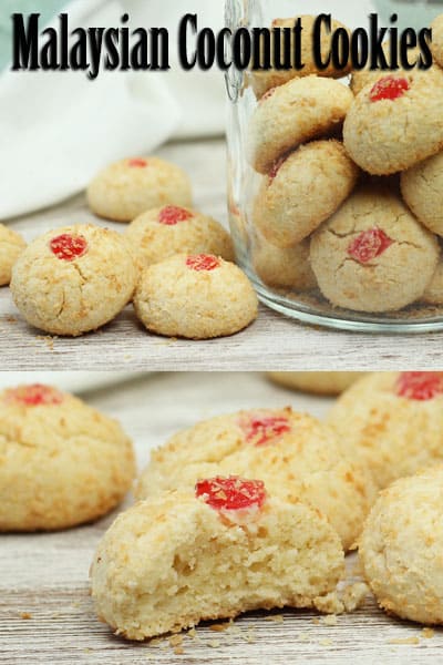 Malaysian Style Coconut Cookies Recipe | El Mundo Eats