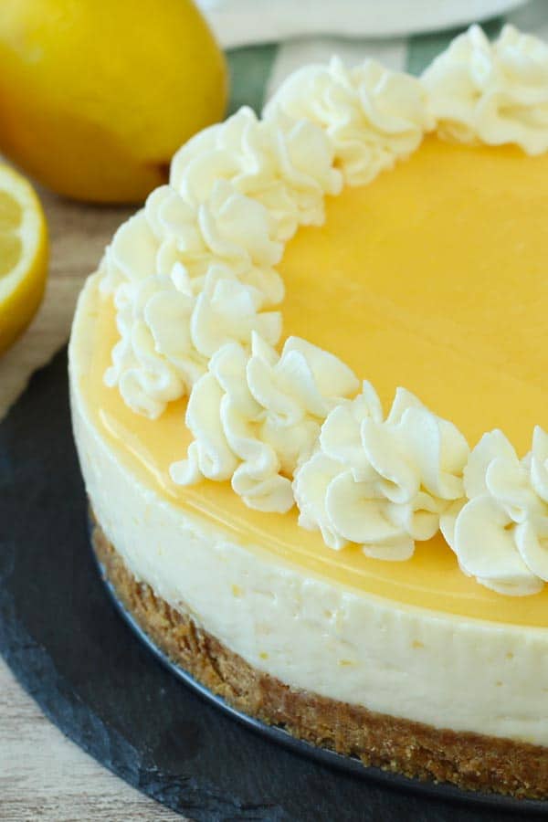 Receta de Cheesecake de Limón Sin Horno | El Mundo Eats