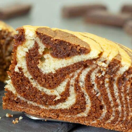 Easy Zebra Cake Recipe | El Mundo Eats