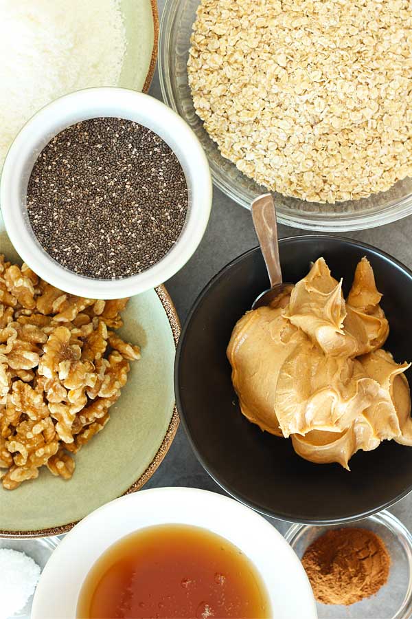 Healthy-No-Bake-Bars-Base-Ingredients