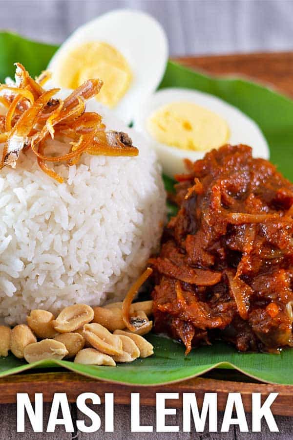 Coconut Milk Rice (Nasi Lemak) | El Mundo Eats