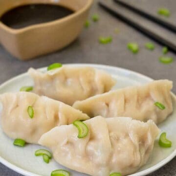 Chicken and Shrimp Boiled Dumplings