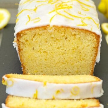 Lemon Loaf Cake - El Mundo Eats