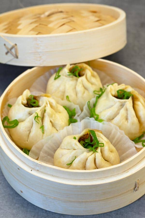 Easy Chinese Steamed Buns (Without Yeast) - El Mundo Eats