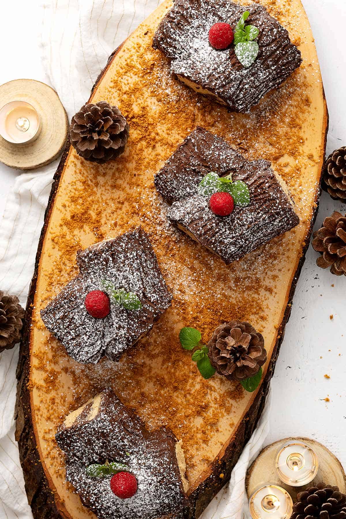 Bûche de Noël Recipe (Yule Log Cake) - Mon Petit Four®