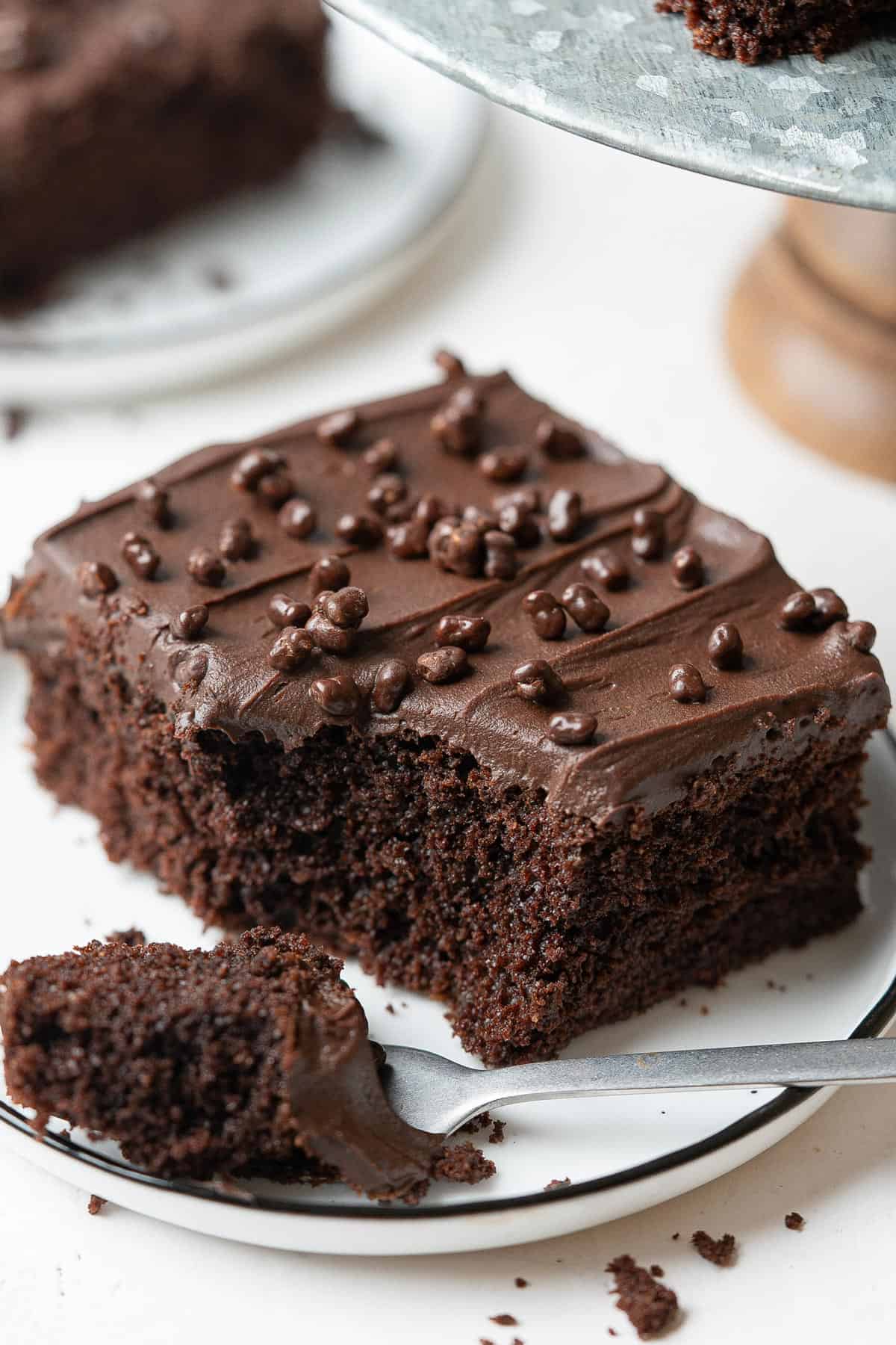Healthy Chocolate Cake - Food Faith Fitness