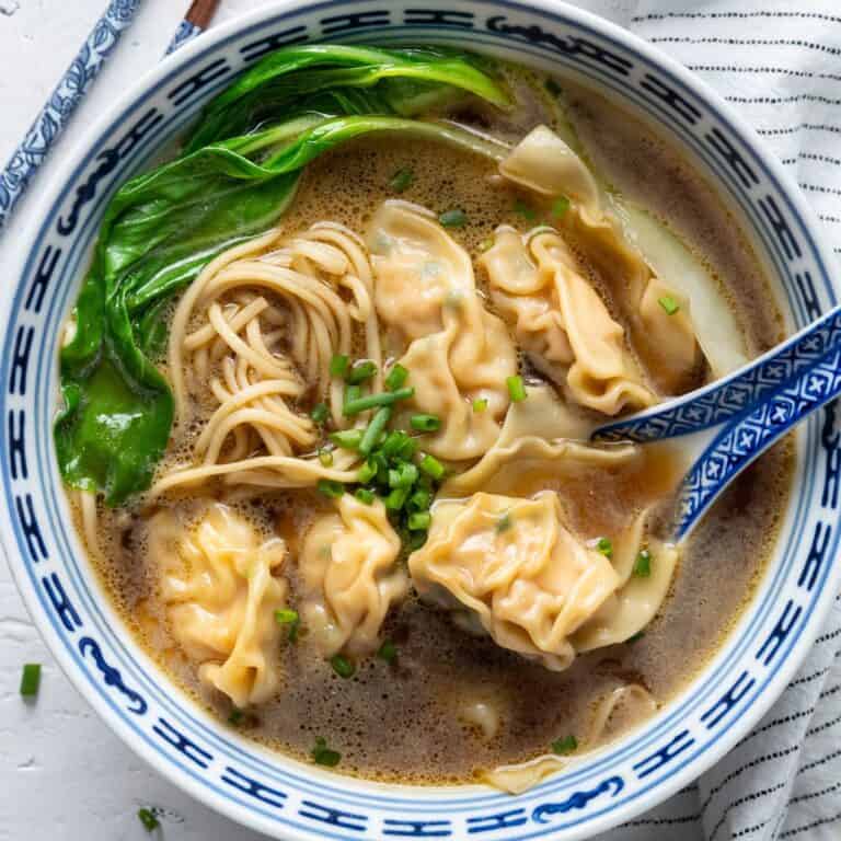 Easy Wonton Noodle Soup El Mundo Eats