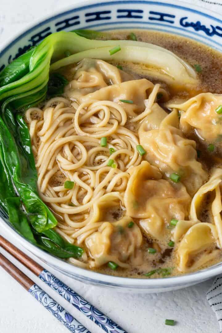 Easy Wonton Noodle Soup El Mundo Eats