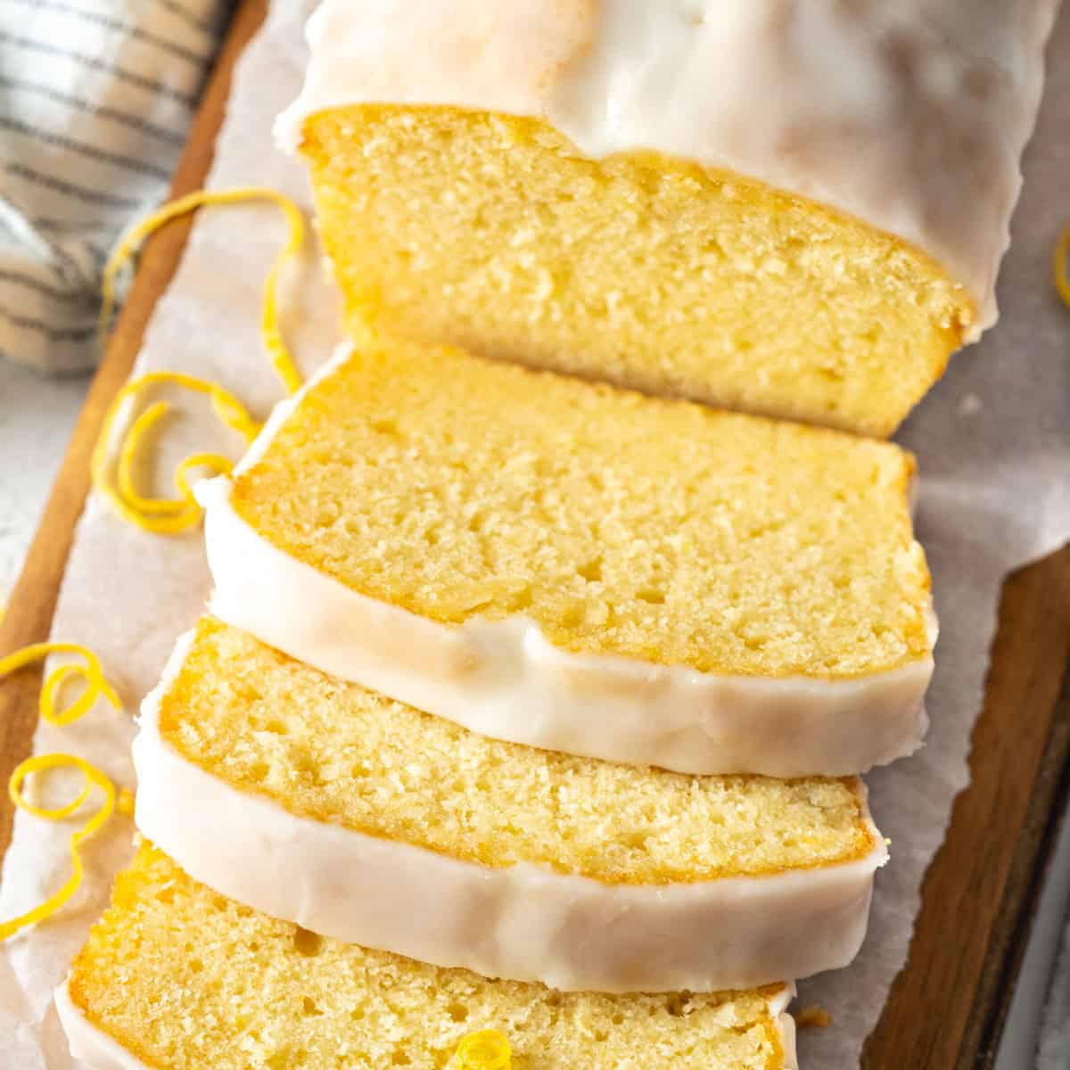 Iced Lemon Loaf Cake (Better Than Starbucks!) | Butternut Bakery
