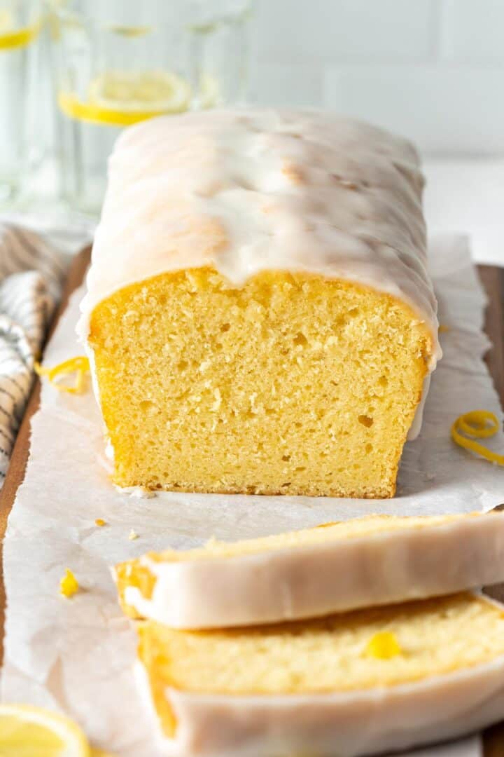 Lemon Loaf Cake With Icing - El Mundo Eats