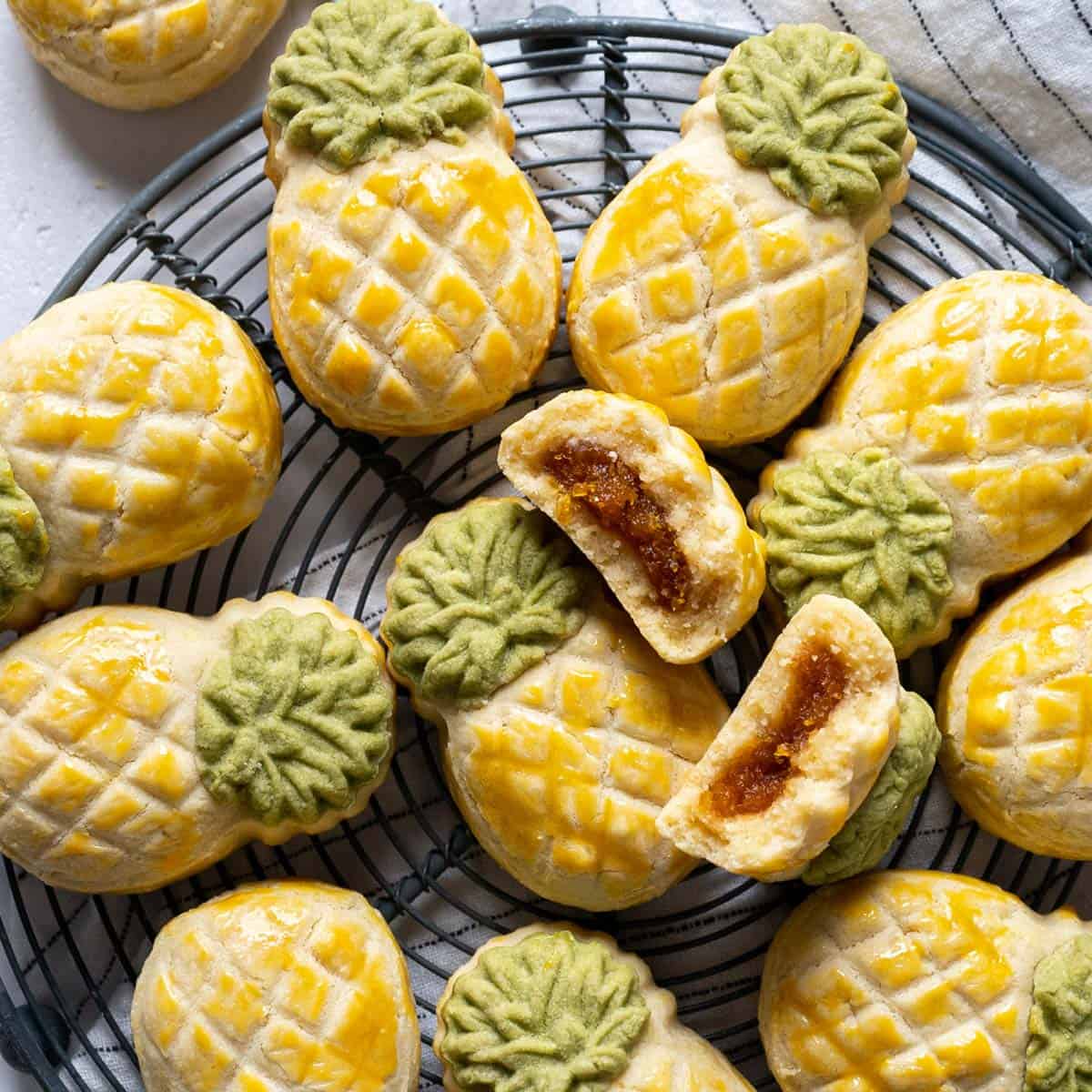 Lime Sugar Cookies with Pineapple Buttercream recipe