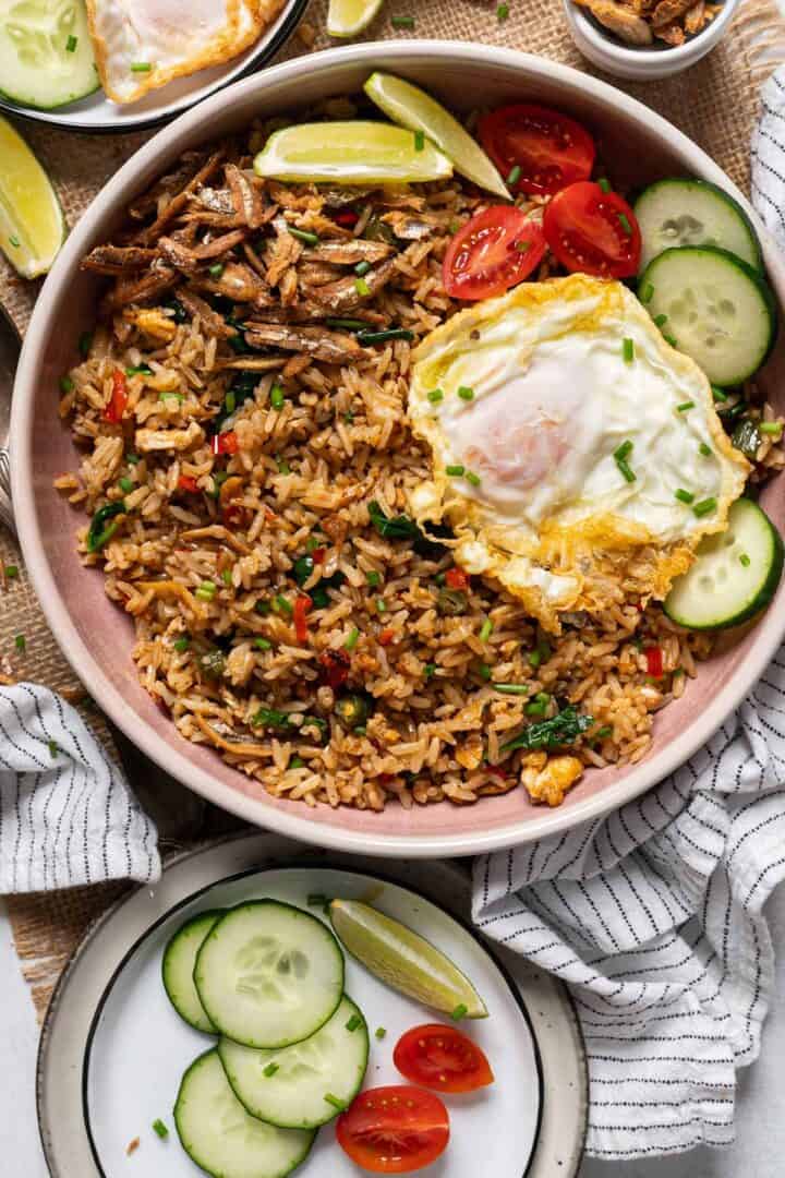 Village-Style Fried Rice (Nasi Goreng Kampung) - El Mundo Eats