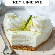 Key lime pie for Pinterest.