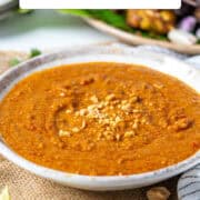 Malaysian Satay Sauce for Pinterest.