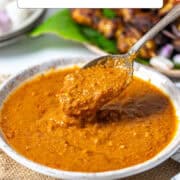 Malaysian Satay Sauce for Pinterest.