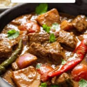 Beef korma for Pinterest.