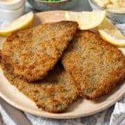 Milanesa steak.