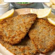 Milanesa steak for Pinterest.