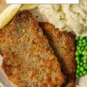 Milanesa steak for Pinterest.