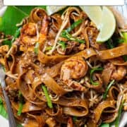 Char kway teow for Pinterest.